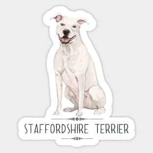 Staffordshire Terrier Sticker